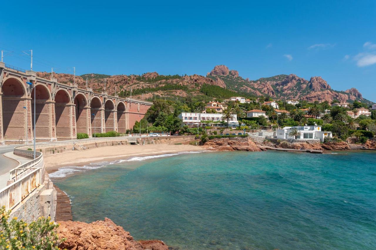 Agay Cap Esterel Village Allee Fleurs - F2 Clim Vue Golf Et Mer - Grande Terrasse Plein Sud Saint-Raphaël Eksteriør billede